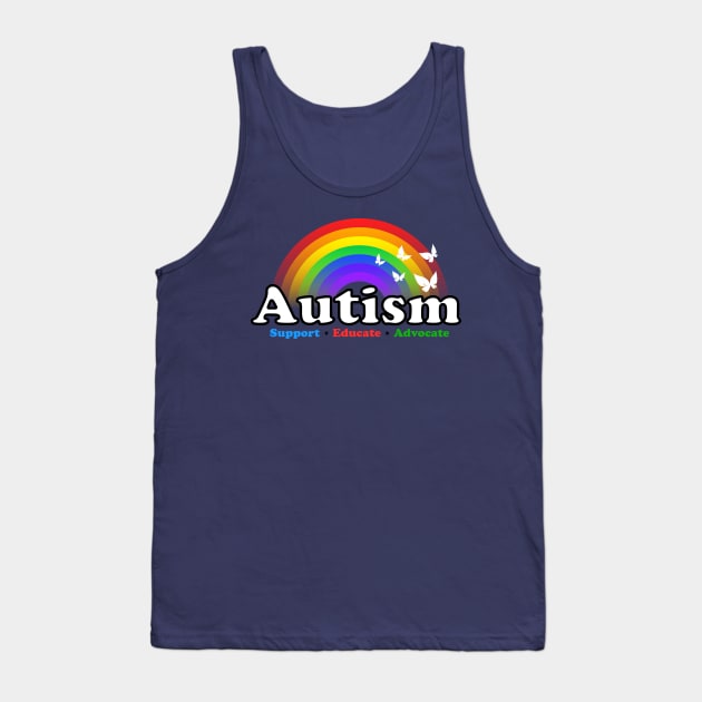 Autism Tank Top by b34poison